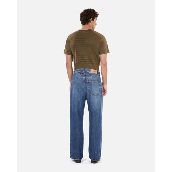 The Kooples Dark Blue Wide-Leg Men's Jeans NWT Size 33 - Picture 9 of 12